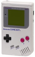 An original Nintendo Game Boy. An original Nintendo Game Boy.